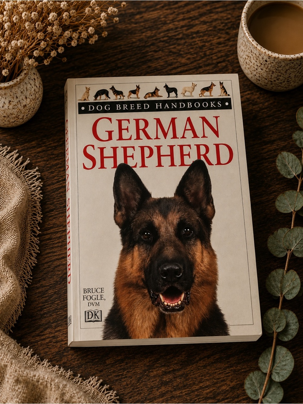 German Shepherd Dog Breed Handbook Soft Cover Book